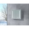 Sevilla White Dvojdverová skriňa so zrkadlom 70 cm