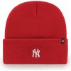 Zimná čiapka 47 MLB NEW YORK YANKEES BASE RUNNER '47 CUFF KNIT B-BRNCK17ACE-RD – Červená