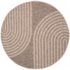Najkoberce PATIO INT 5029/178 naturálny kruh 133 cm kruh