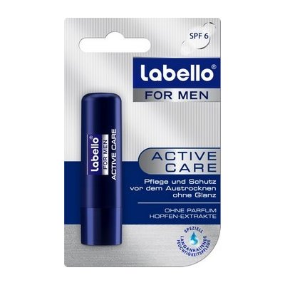 Labello Active Care For Men balzam na pery 4,8 g