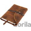 Variabilní obal s nýty XL Pull up Braun