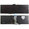 slovenská klávesnica HP Pavilion 15-AB 15-AU 15-AQ 15-AR 15-BC 17-AB black CZ/SK, no frame - podsvit