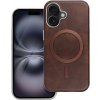 Obal GENTLEMAN MAG COVER Case MagSafe Apple iPhone 16 hnedý