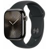 Apple Watch Series 10 42 mm Cellular bridlicovo sivý titán s čiernym športovým remienkom M/L MWXH3QC/A