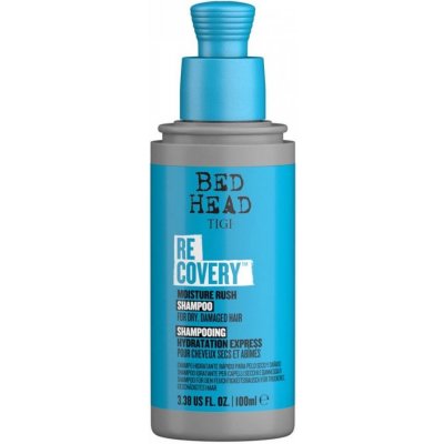 Tigi, Bed Head Recovery Moisture Rush Shampoo hydratačný šampón na suché a poškodené vlasy 100 ml
