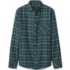 esmara Men Pánska flanelová košeľa zelená/károvaná, L 41/42 (100395203)
