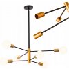Stropná lampa Luster MODERNÝ 6 BODOV SVETLA do obývačky LOFT 6x E27