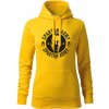 Dragowa dámska mikina s kapucňou Archelaos žltá