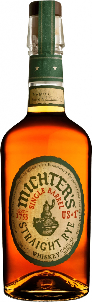 Michter\'s US*1 Straight Rye Whiskey 42,4% 0,7 l (čistá fľaša)