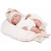 Guca New Born dievčatko - realistická bábika bábätko s celovinylovým telom - 25 cm