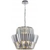 Milagro Luster na reťazi DONNA 12xE14/40W/230V pr. 55 cm matný chróm MI2703 + záruka 3 roky zadarmo