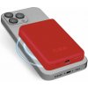 SBS TEBB5000MAG1CR Power Bank Lithium Polymer (LiPo) 5000 mAh bezdrátové nabíjení červená