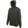 Fruit of the Loom Mikina Classic Hooded Sweat s kapucí COT162208a3713-light graph 3XL Grafitová světlá