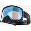 WEDZE Lyžiarske a snowboardové okuliare G500 S1 pre deti aj dospelých do zlého počasia čierne S