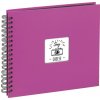 Hama album klasický špirálový FINE ART 28x24 cm, 50 strán, pink