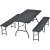 InternetovaZahrada Kempingový set Amberg -180x74x74 cm