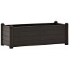 Kvetináč plast sivý Stefanplast 100 cm x 43 x 35 cm