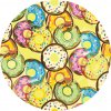 Vymalujsisam.sk Maľovanie podľa čísiel - Donuts Veľkosť: 50x50cm, Rám: Na plastovej doske