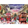 GIBSONS Puzzle Vianočné Regent Street 1000 dielikov