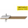 JIKA CUBITO umývadlová doska 160 x 47 x 3,6 cm dub H46J4230115191