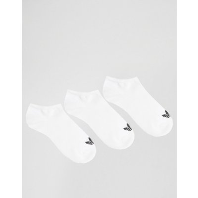 adidas Stylové ponožky Originals TREFOIL LINER bílé S20273