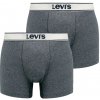 Levis Pánske boxerky 2Pack 37149-0399 Grey - Levi's Veľkosť: M