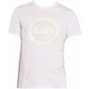 KISS - Buzzsaw Logo (White) (Hi-Build) (tričko) XX-Large