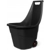 Prosperplast s.r.o. Záhradný vozík, 55 l, čierna