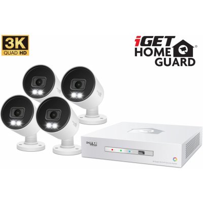 Kamerový systém iGET HOMEGUARD HGDVK83304 HD 3K SMART AI (HGDVK83304)