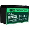 Green Cell AGM baterie 12V 8Ah