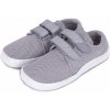Beda Detské barefootové priedušné tenisky na suchý zips Beda sivá veľkost deti 29
