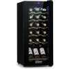 Klarstein Shiraz 18 Uno, vinotéka, 50 l, 18 fliaš, 5-18°C, dotykový ovládací panel (HEA-Shiraz 18 slim)