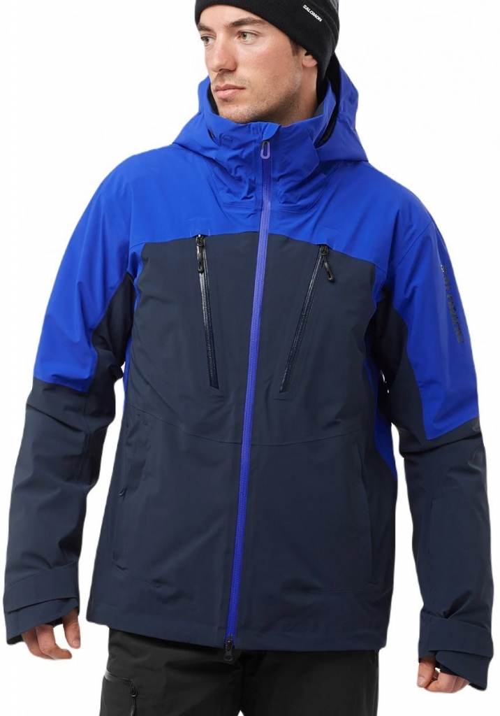 Salomon Brilliant Jkt LC2142300 carbon/surf the web