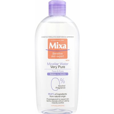 Mixa Micellar Very Pure micelárna voda 400 ml