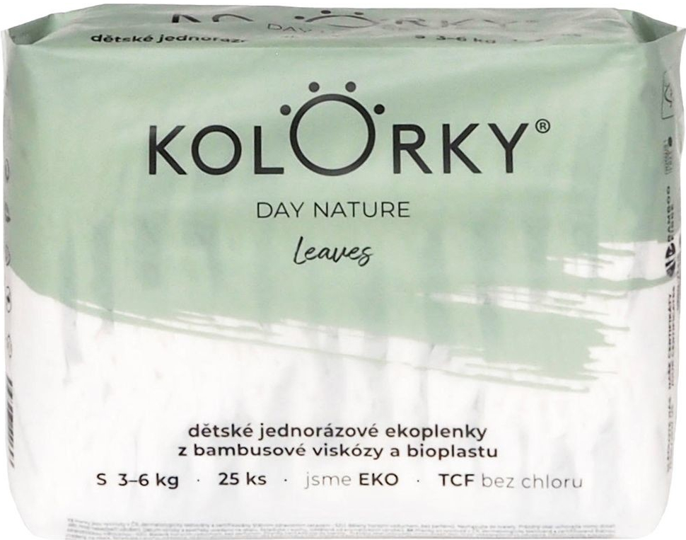 KOLORKY DAY NATURE listy S 3-6 kg 25 ks