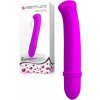 Vibrátor bodu G Pretty Love fialový 12 cm silikónový
