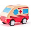 Woody Auto sanitka so zvukmi a svetlom, zotrvačník