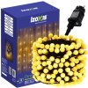 Izoxis Vianočné svetlá guľky 30 m | 300 LED | Teplá farba | IP 44