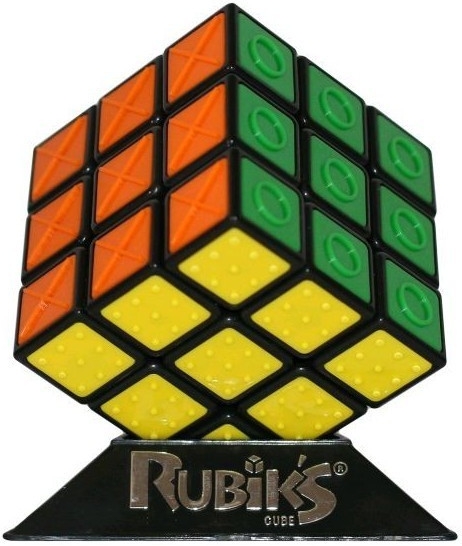 Rubikova kocka 3 X 3 X 3 špeciálne pre nevidiacich od 8,95 € - Heureka.sk