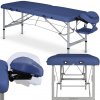 HABYS Massage Table Aero Alu 60 Vinyl Flex K012 Navy Blue