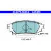 Sada brzdových platničiek kotúčovej brzdy ATE 13.0470-5635.2