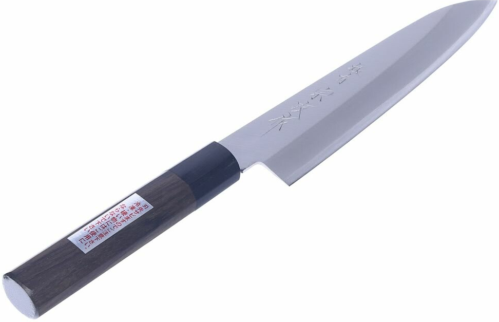 MIKI HAMONO SEISAKUSHO Japonský kuchynský nôž Santoku Blue Paper Steel 18 cm UF172