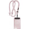 Black Rock Universal Lanyard, šnúrka na mobil, s karabínkou, 30-60 cm, svetlo ružová
