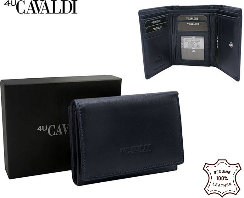 Cavaldi peňaženka dámska kožená RD 17 GCL 6306 Navy