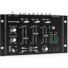 Auna Pro TMX-2211, MKII, DJ-Mixer, 3/2 kanálový, crossfader, talkover, montáž na rack, čierny (DJMM2_TMX2211MKII_BK)