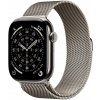 Apple Watch Series 11 Cellular 46 mm Prírodný titán s prírodným milánskym ťahom S/M MFCY4WF/A