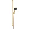 Hansgrohe Raindance Alive Select S - Set sprchovej hlavice, tyče a hadice, 3 prúdy, EcoSmart, lešten - 24601990