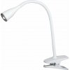 RABALUX 4196 Jeff štipcové svietidlo zabud.LED 4,5W 3000K biela