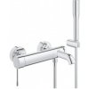 Grohe Essence vaňová batéria s príslušentvom, chróm 33628001, predĺžená záruka 5 rokov