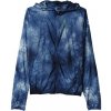 Dámska bunda Adidas RunPack Dye - Dámska ľahká bežecká vetrovka RunPack Dye s kapucňou od značky Adidas, v modrom prevedení.